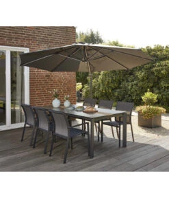 Siena Garden Ampelschirm Alphawing N+, Rund, Ca. Ø350 Cm -Gartenleben Verkauf 6987911 WE MO 002 SienaGardenAmpelschirmAlphawingN350cmAnthrazit