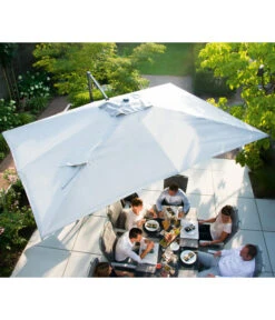 Siena Garden Ampelschirm Cirrus, Quadratisch, Ca. B350/T350 Cm -Gartenleben Verkauf 6987994 WE MO 001 SienaGardenCirrus350x350cm