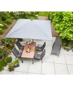 Siena Garden Sonnenschirm Gastro, Quadratisch, Ca. B300/T300 Cm -Gartenleben Verkauf 6988422 WE MO 001 SienaGardenGastoSchirm300x300anthrazit